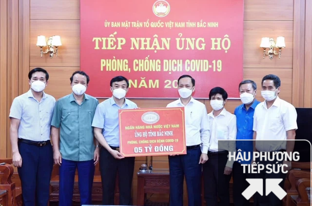 NHNN ủng hộ tỉnh Bắc Ninh và Bắc Giang phòng, chống dịch bệnh Covid-19, mỗi tỉnh 5 tỷ đồng - Ảnh 1.