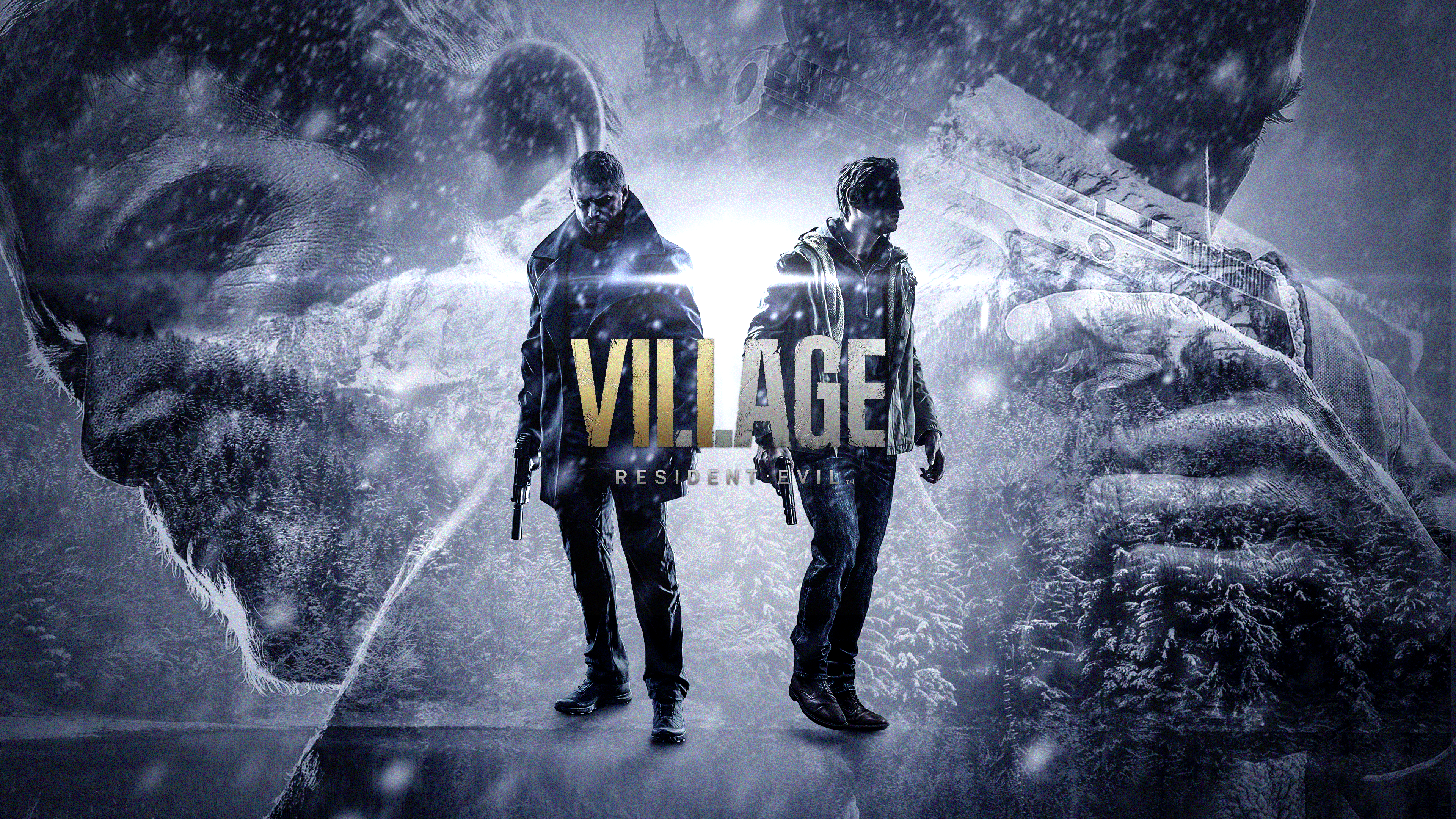 Tuyển tập hình nền cực đẹp chủ đề Resident Evil Village - Ảnh 4.