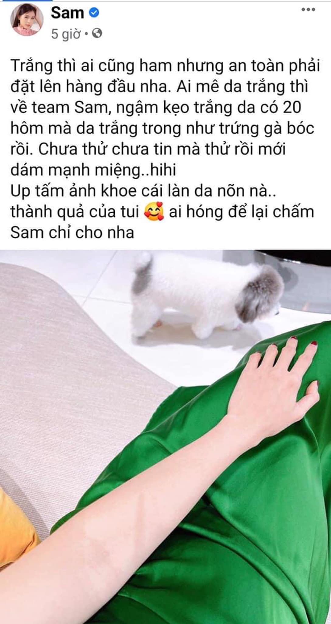 Thêm một sao Việt gây tranh cãi vì quảng cáo &quot;lố&quot; công dụng sản phẩm trắng da - Ảnh 3.