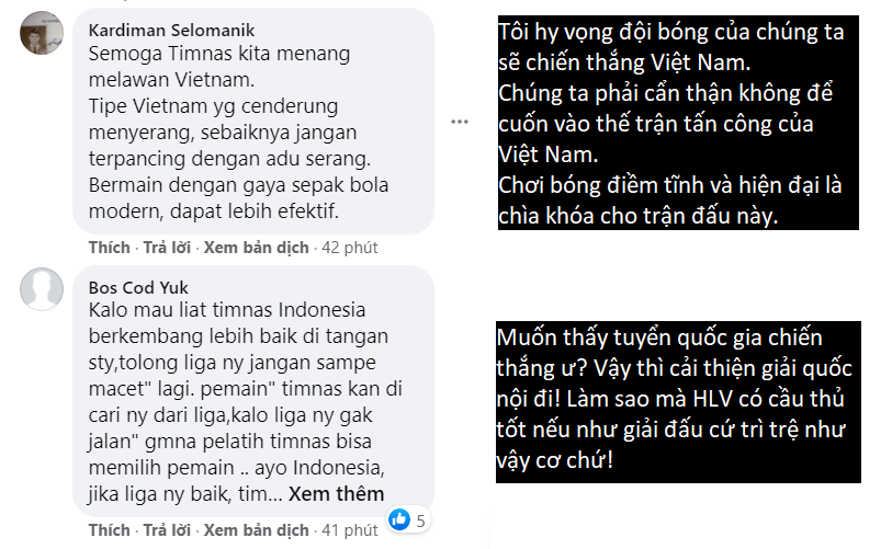 Người hâm mộ Indonesia lo lắng khi đội nhà gặp đội tuyển Việt Nam - Ảnh 2.