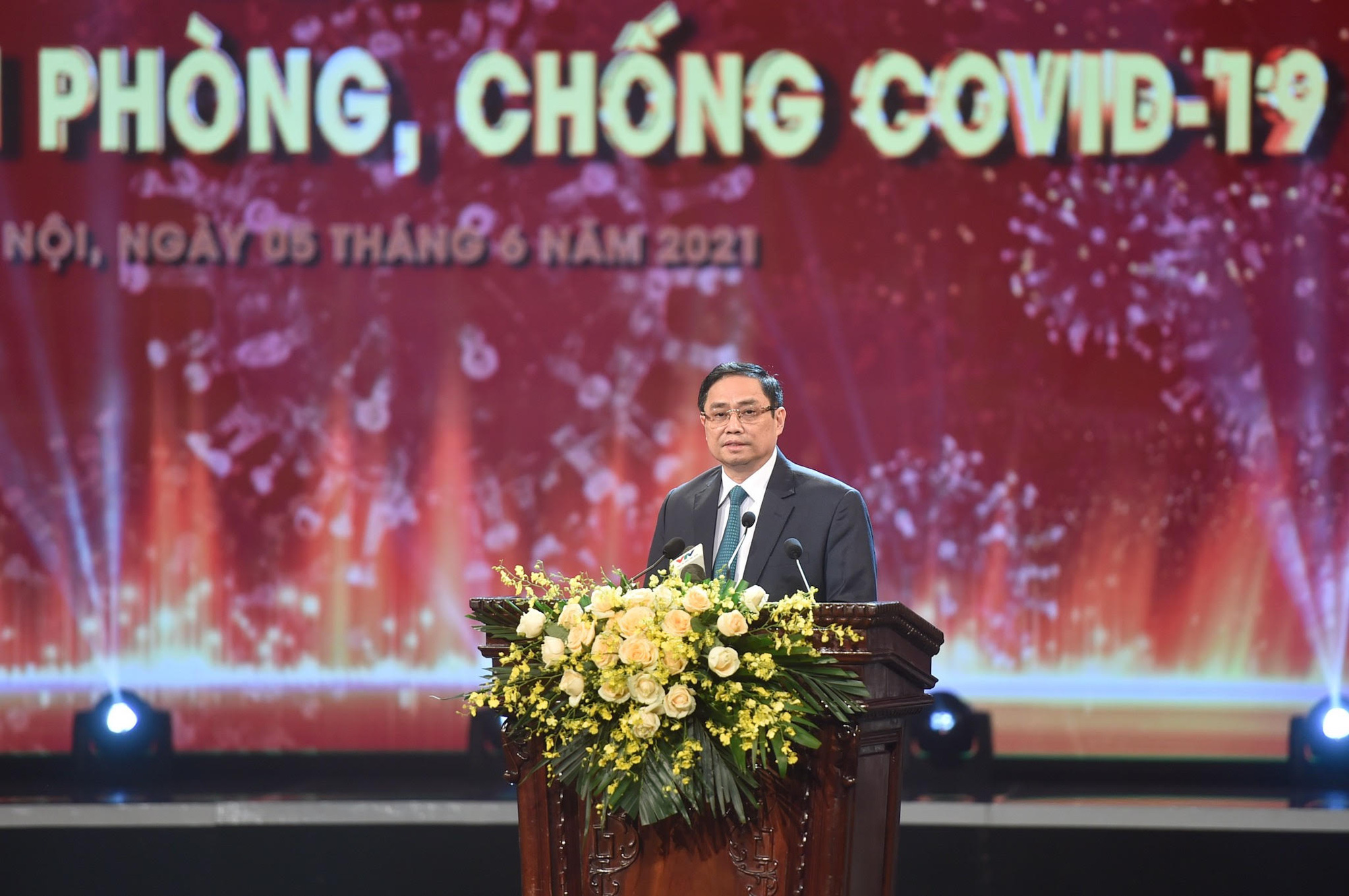 Thủ tướng Phạm Minh Chính: Quỹ vắc xin là quỹ của sự nhân ái, niềm tin, tinh thần đoàn kết - Ảnh 2.