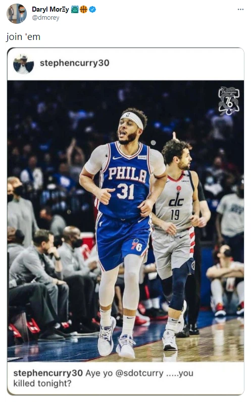 Án phạt oan ức cho Philadelphia 76ers và Chủ tịch &quot;lắm chiêu&quot; vì bị hiểu nhầm ý đồ mua chuộc Stephen Curry - Ảnh 2.