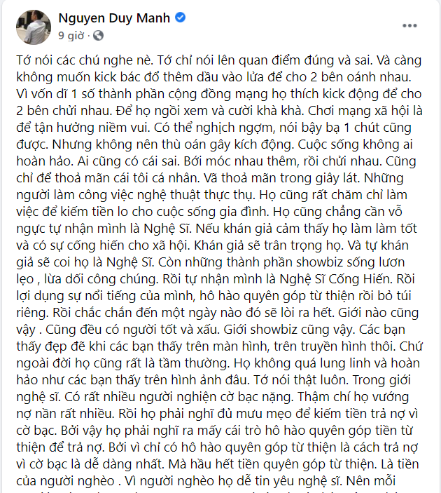 Bị Vượng Râu nhắc nhở &quot;sao cứ ép người khác theo ý mình&quot;, Duy Mạnh đáp trả cực gắt nhưng đầy thuyết phục - Ảnh 1.