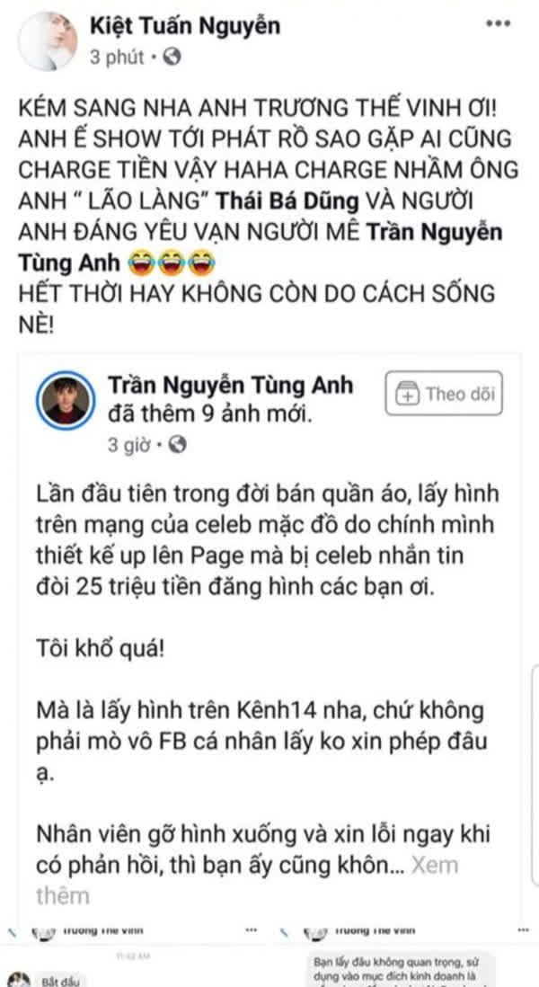 Stylist xúc phạm người lao động từng mỉa mai Trương Thế Vinh: Kém sang, ế show phát rồ - Ảnh 3.