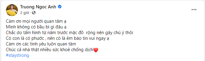 Trương Ngọc Ánh chính thức trả lời về tin đồn mang bầu và sắp đám cưới với tình trẻ Anh Dũng - Ảnh 3.