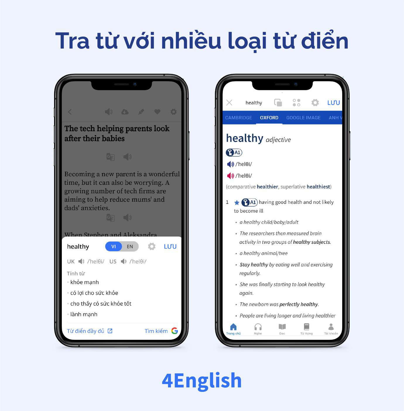 Ứng dụng Make in Vietnam giúp bạn vừa đọc báo vừa học tiếng Anh một công đôi việc - Ảnh 3.