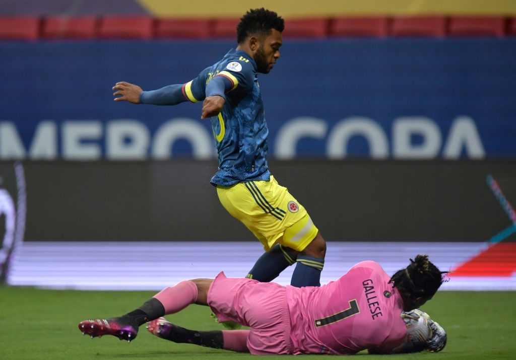 Đồng đội Ronaldo ghi bàn tinh quái giúp Colombia ngược dòng kịch tính, giành hạng 3 Copa America - Ảnh 4.