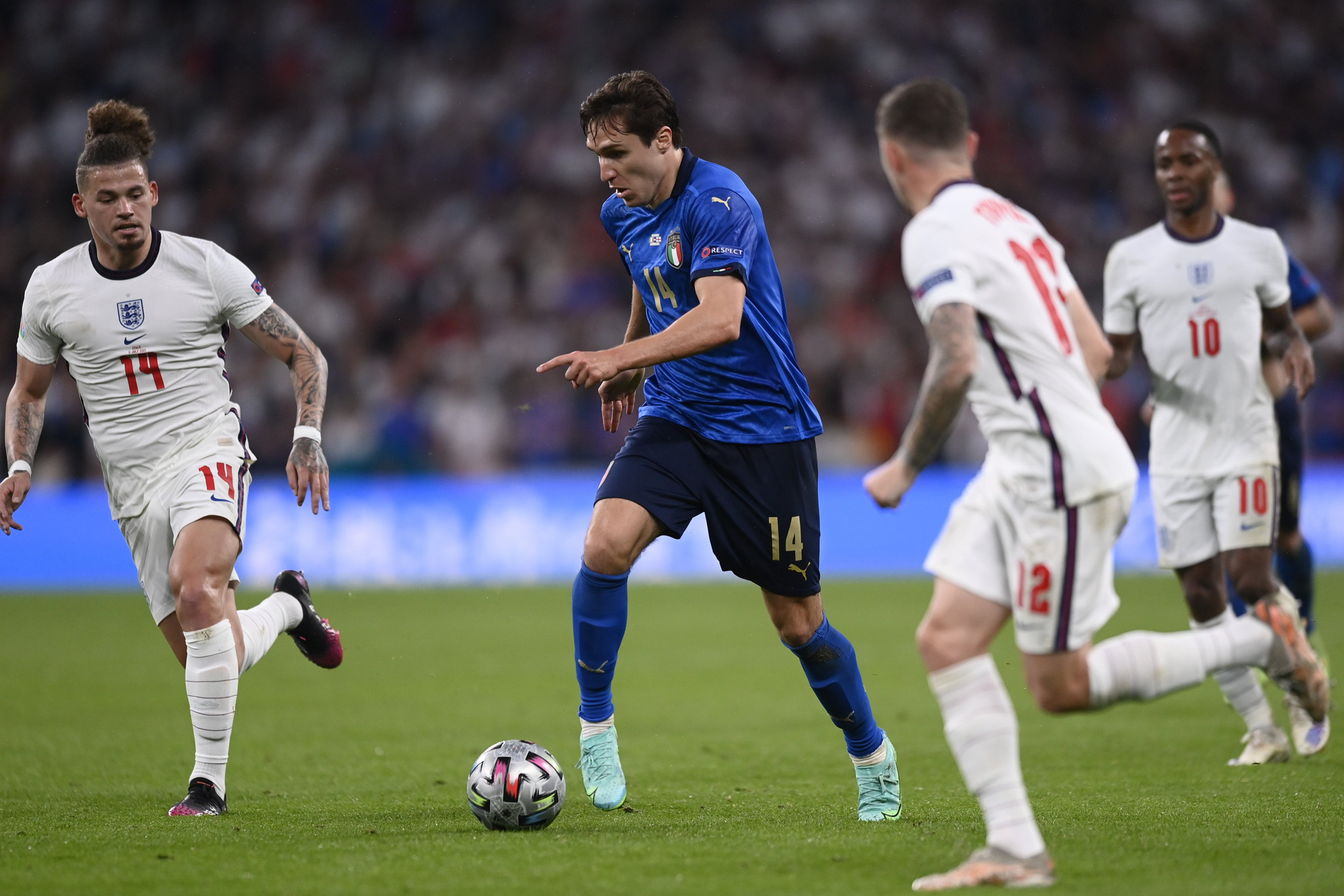 Chấm điểm cầu thủ Italy vs Anh: &quot;Siêu nhân&quot; mang tên Gianluigi Donnarumma - Ảnh 9.