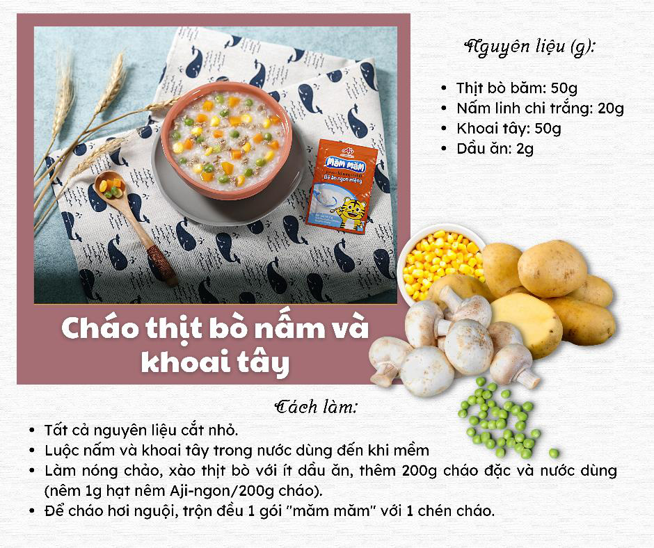 Bỏ túi bí quyết biến cháo thành món ăn ưa thích của các bé - Ảnh 4.