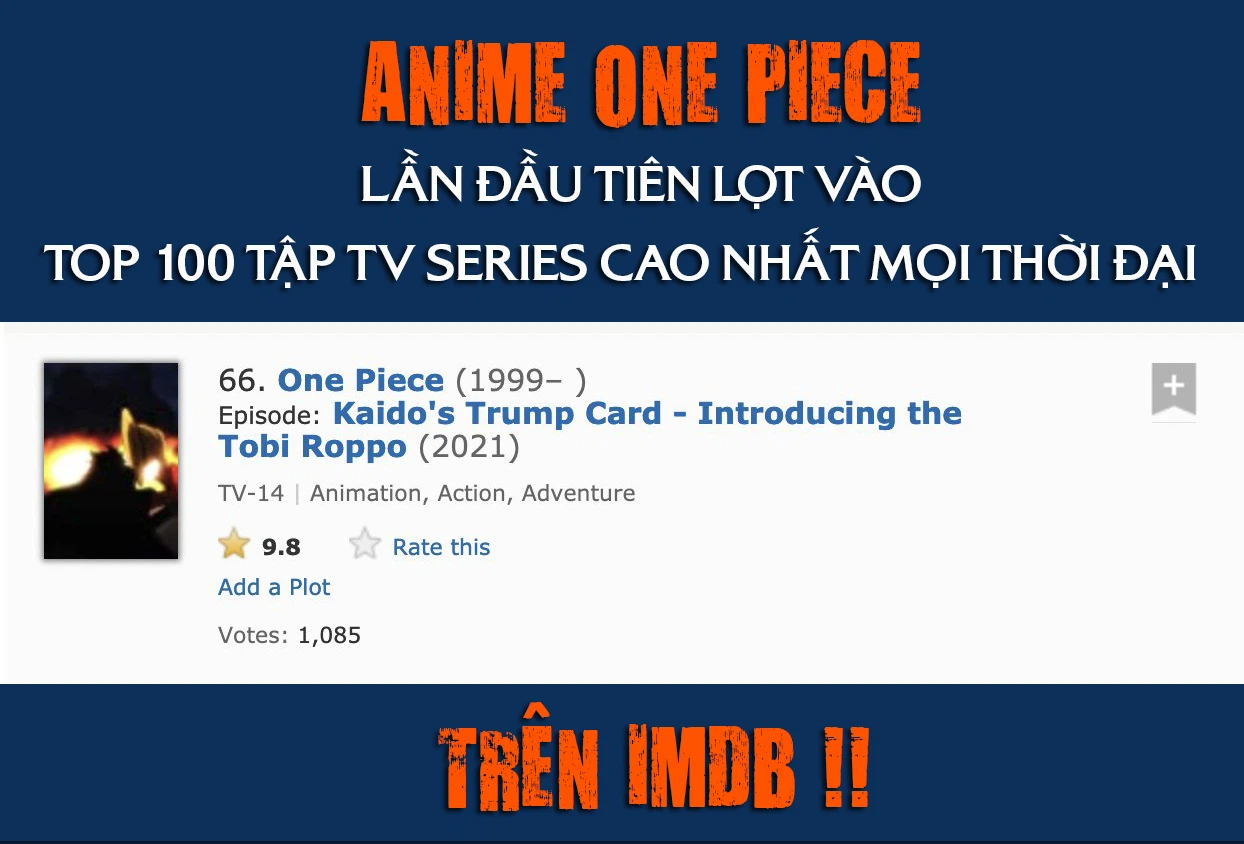 Fan One Piece Khen Nức Nở Phien Bản Anime Khi Tập 9 Phat Song