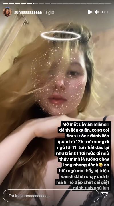 Hot girl Sunna tiết lộ nguyên nhân ám ảnh khiên cô nằm mơ thấy Triệu Vân đuổi đánh - Ảnh 1.