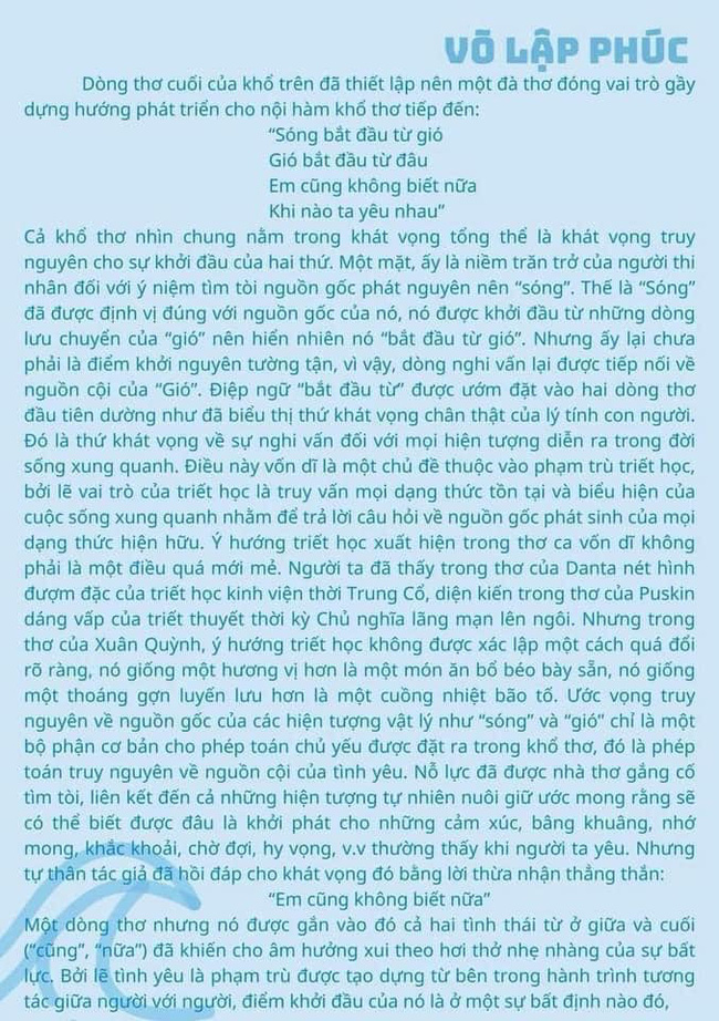 Bài phân tích tác phẩm &quot;Sóng&quot; của thủ khoa kỳ thi tốt nghiệp THPT gây tranh cãi: Có quá khắt khe khi hàng ngàn người cùng &quot;ném đá&quot; một bài văn &quot;không để dự thi&quot;? - Ảnh 1.