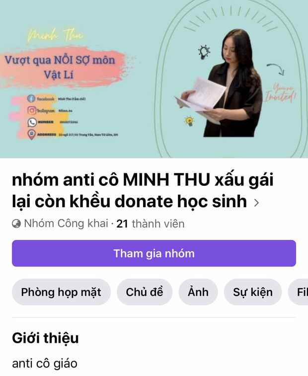 Vừa nổi tiếng được vài ngày, cô giáo Vật Lý đã bị anti vì... câu donate từ học sinh - Ảnh 3.