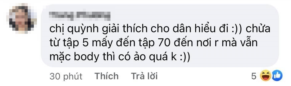 Hương vị tình thân: Thu Quỳnh lý giải tại sao Thy bầu mãi bụng vẫn phẳng lì - Ảnh 3.