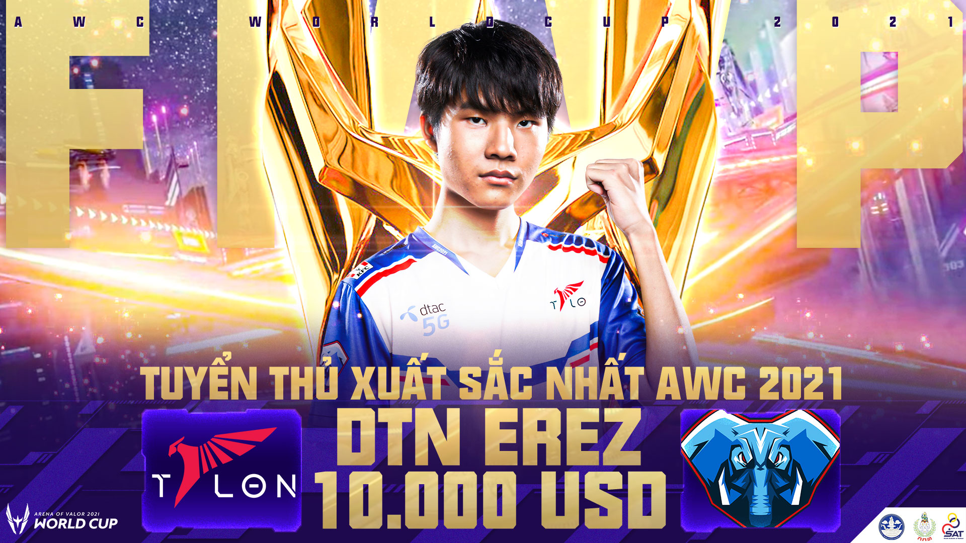 Đại diện Thái Lan dtac Talon trở thành nhà vô địch thế giới tại giải đấu AWC 2021 - Ảnh 6.
