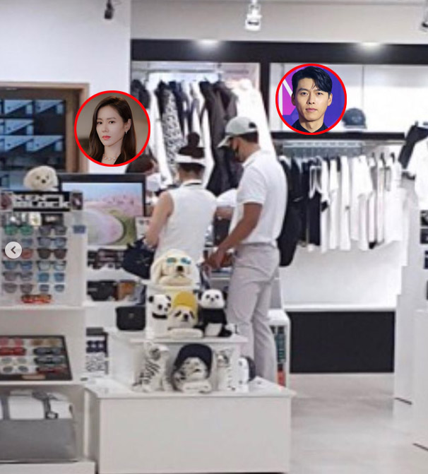Son Ye Jin và Hyun Bin bị bắt gặp cùng nhau đi mua sắm? - Ảnh 2.