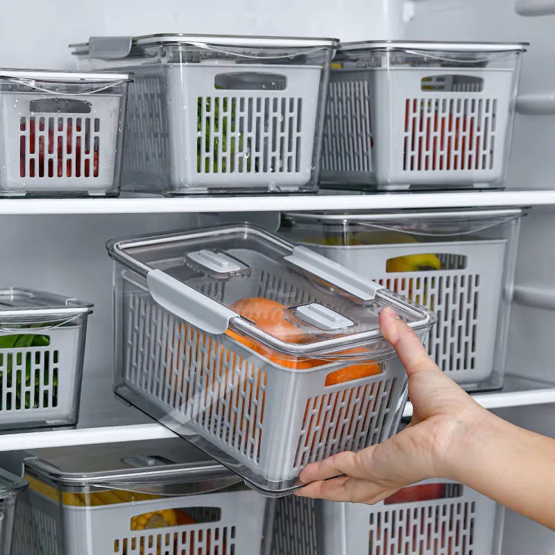 Mách chị em những phụ kiện lưu trữ tối ưu cho tủ lạnh, mua thực phẩm ăn dài ngày vẫn gọn gàng, không tốn diện tích - Ảnh 5.