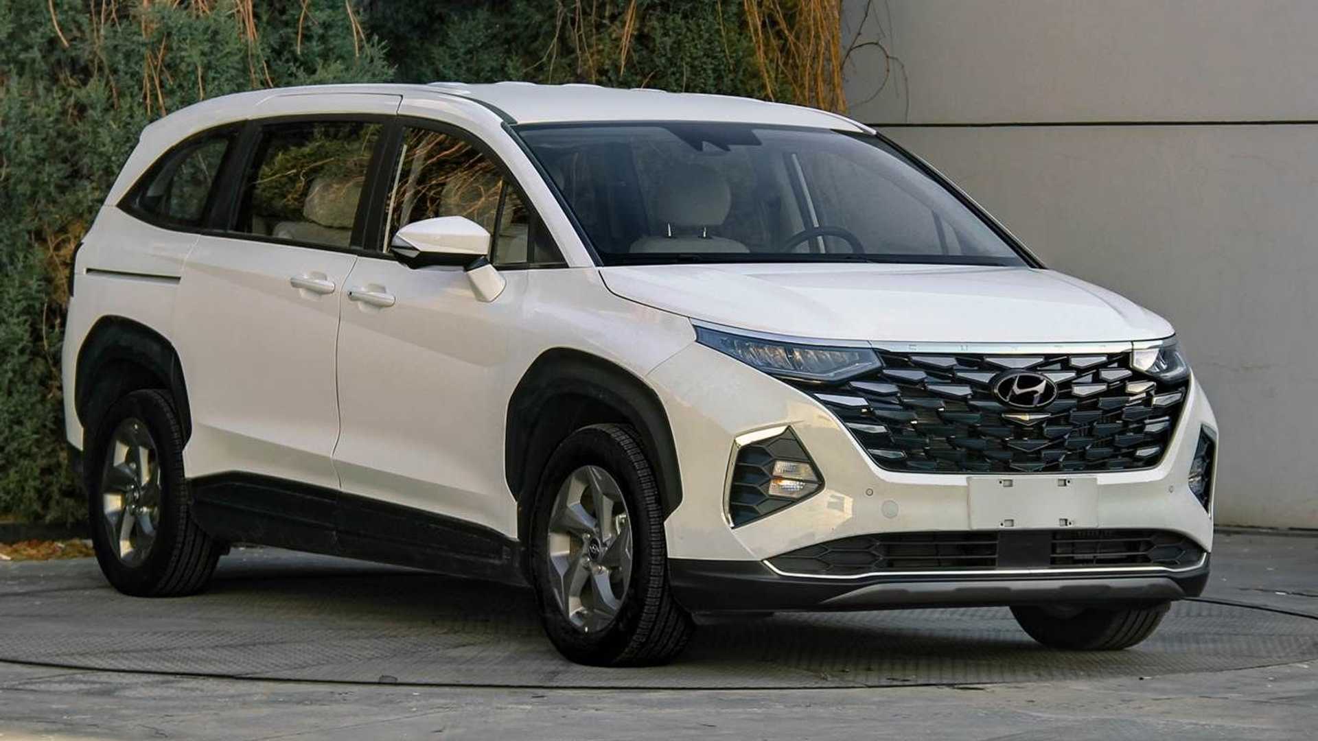 Hyundai Custo - ‘Tucson 7 chỗ’ chính thức lộ diện, đấu Kia Carnival - Ảnh 3. Hyundai Custo - ‘Tucson 7 chỗ’ chính thức lộ diện, đấu Kia Carnival - Ảnh 3.