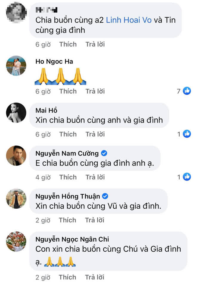 Gia đình NS Hoài Linh xót xa nhận tin người thân qua đời giữa dịch, Nam Thư cùng dàn sao Việt đồng loạt chia buồn - Ảnh 4.
