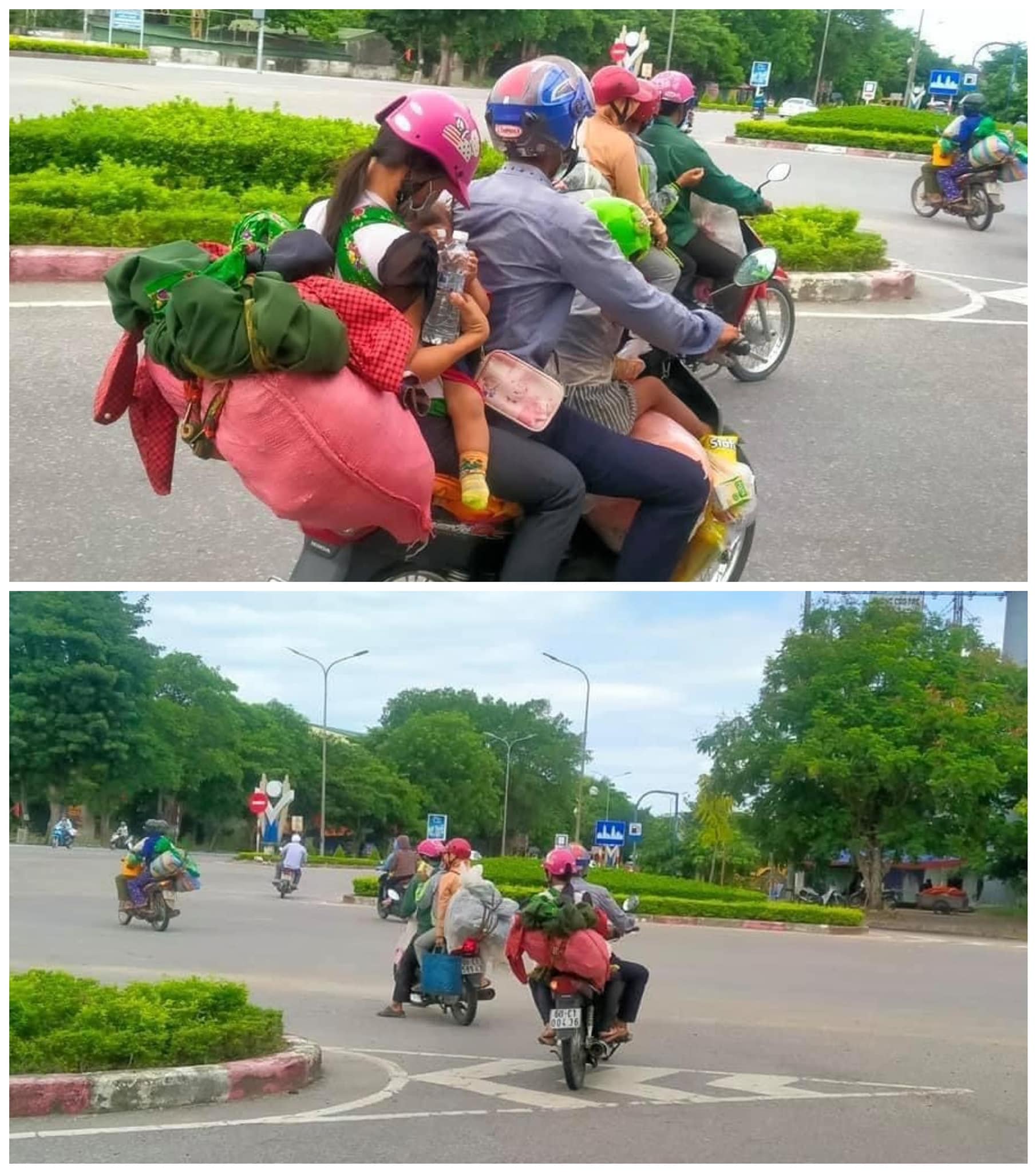 Xót xa cảnh người dân vạ vật chạy xe máy vượt hàng ngàn km về Nghệ An tránh dịch và những tấm phòng bì nghĩa tình khiến nhiều người ấm lòng - Ảnh 2.