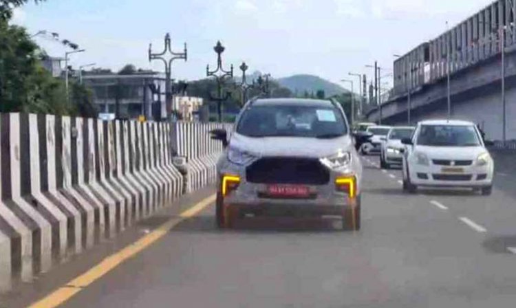 Ford EcoSport facelift lộ mặt: Hầm hố hơn để đòi lại doanh số từ Kia Seltos - Ảnh 1.