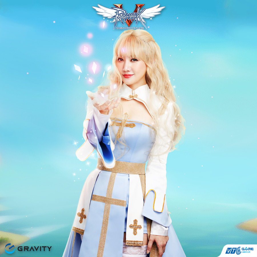 Tóc bạch kim vòng 1 lấp ló, Hari Won khoe full bộ ảnh cosplay nhân vật trong Ragnarok Online đẹp ná thở: game thủ say nắng hay là say Hari? - Ảnh 3.