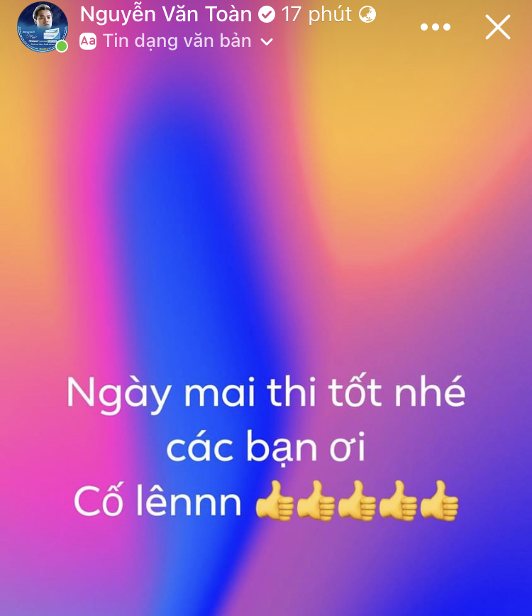 Dàn tuyển thủ Việt Nam gửi lời chúc đến các sĩ tử trước kỳ thi tốt nghiệp THPT - Ảnh 3.