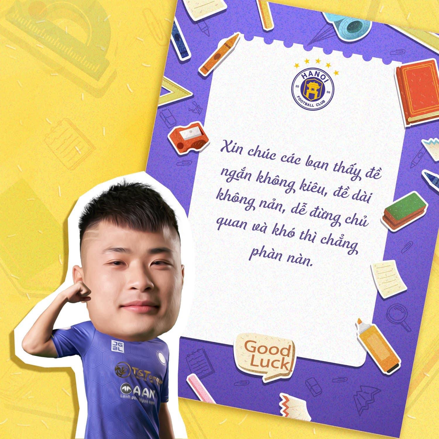 Dàn tuyển thủ Việt Nam gửi lời chúc đến các sĩ tử trước kỳ thi tốt nghiệp THPT - Ảnh 9.