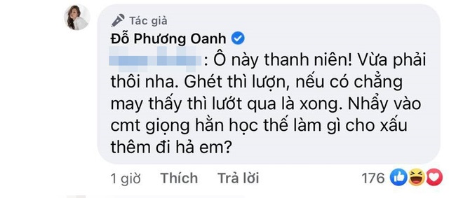 Phương Oanh &quot;Hương vị tình thân&quot; bức xúc vì bị anti-fan lôi ông bà tổ tiên ra chửi nhưng bản thân lại bị mắng ngược - Ảnh 2.
