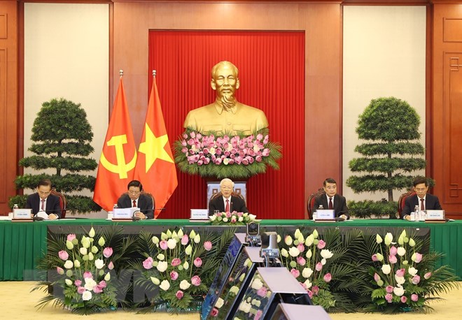 Tổng Bí thư dự Hội nghị thượng đỉnh giữa Đảng Cộng sản Trung Quốc với các chính đảng - Ảnh 2.