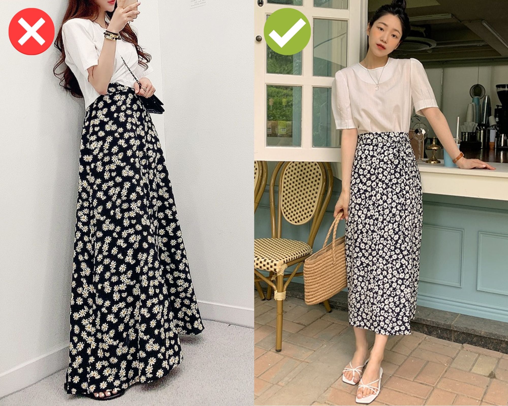 3 kiểu chân váy đã lỗi mốt còn khiến cặp chân &quot;ngắn một mẩu&quot;, mấy nàng cao ráo vẫn bị dìm dáng như thường - Ảnh 2.