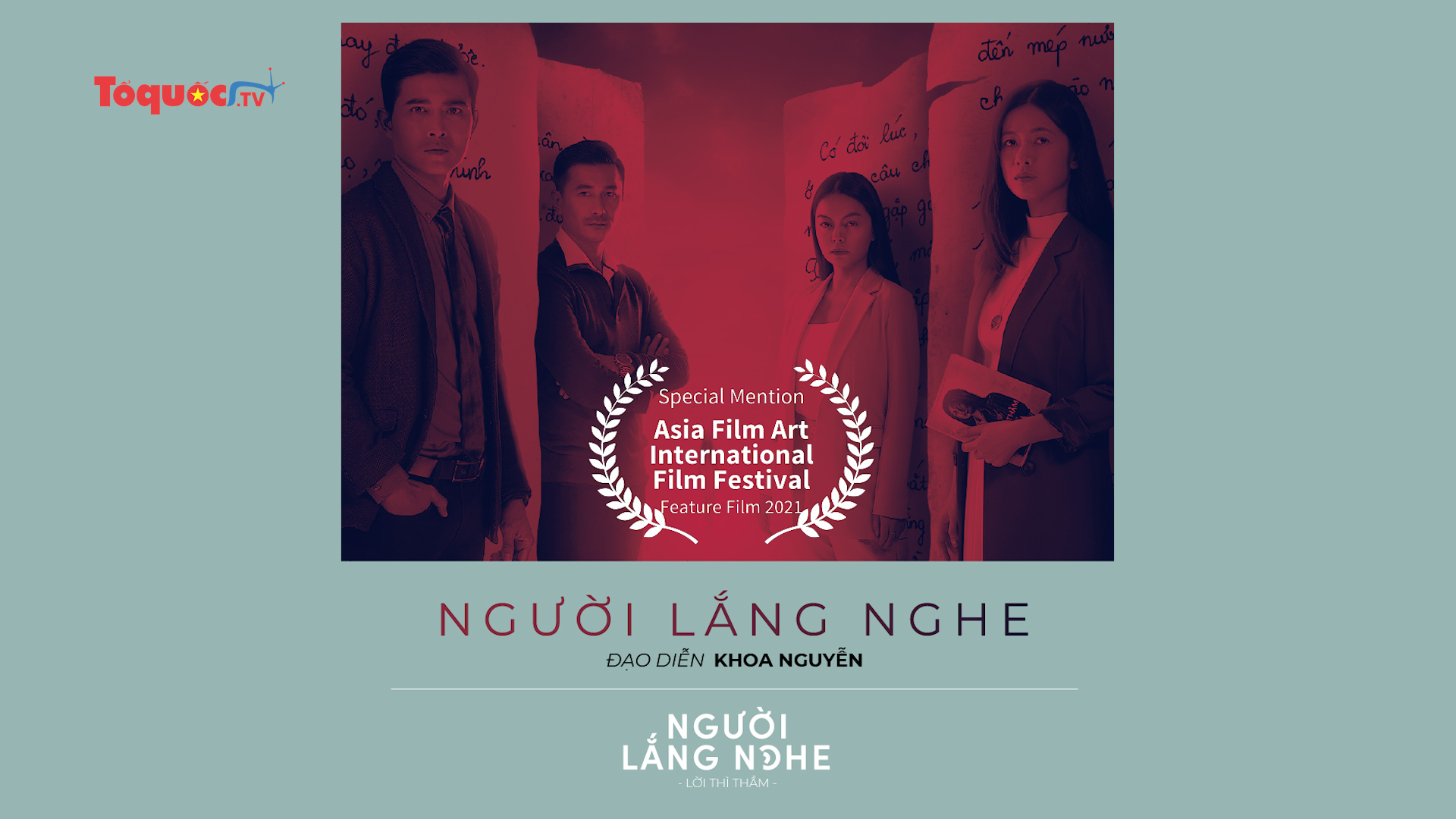 Phim điện ảnh Việt ''Người lắng nghe: lời thì thầm'' đoạt 3 giải tại LHP Quốc tế nghệ thuật Châu Á 2021