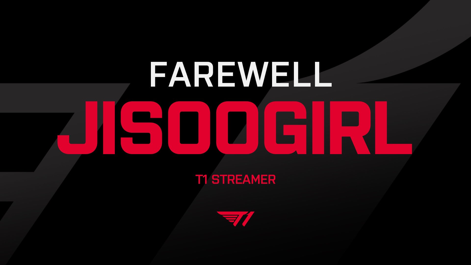 Sau lùm xùm công khai cổ vũ team đối thủ, nữ streamer JisooGirl chính thức bị T1 chấm dứt hợp đồng - Ảnh 1.