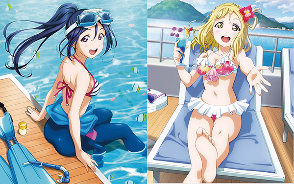 Mùa dịch xem gì, anime Love Live! được nhiều fan yêu thích với những cô nàng nóng bỏng trong bộ đồ bơi - Ảnh 2.