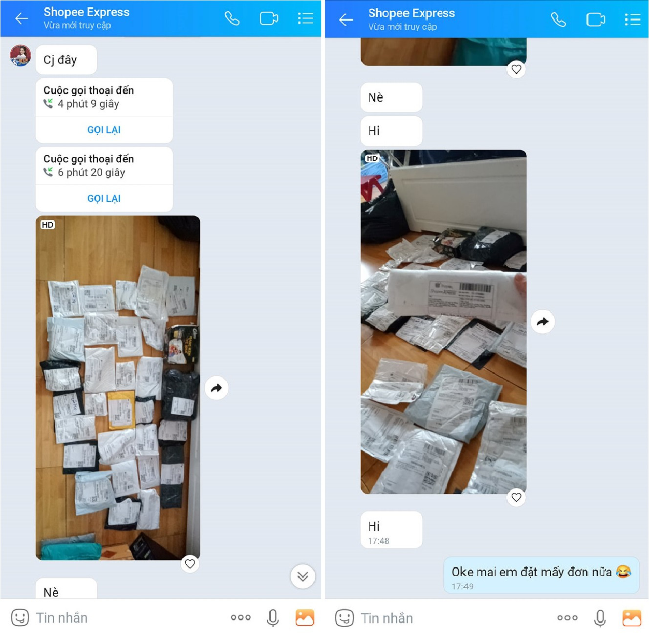 “Shopee thủ” chia sẻ “Cháo hành mùa dịch” từ các anh shipper đáng yêu hết nấc - Ảnh 1.