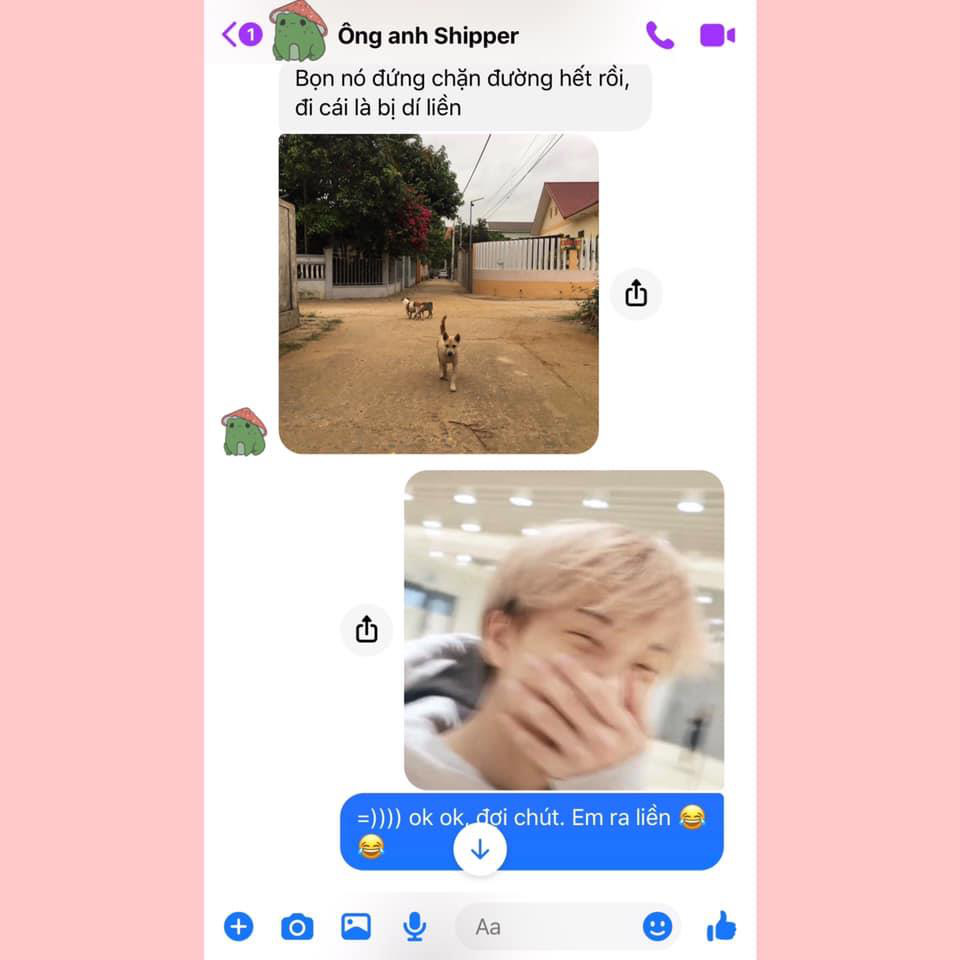 “Shopee thủ” chia sẻ “Cháo hành mùa dịch” từ các anh shipper đáng yêu hết nấc - Ảnh 4.