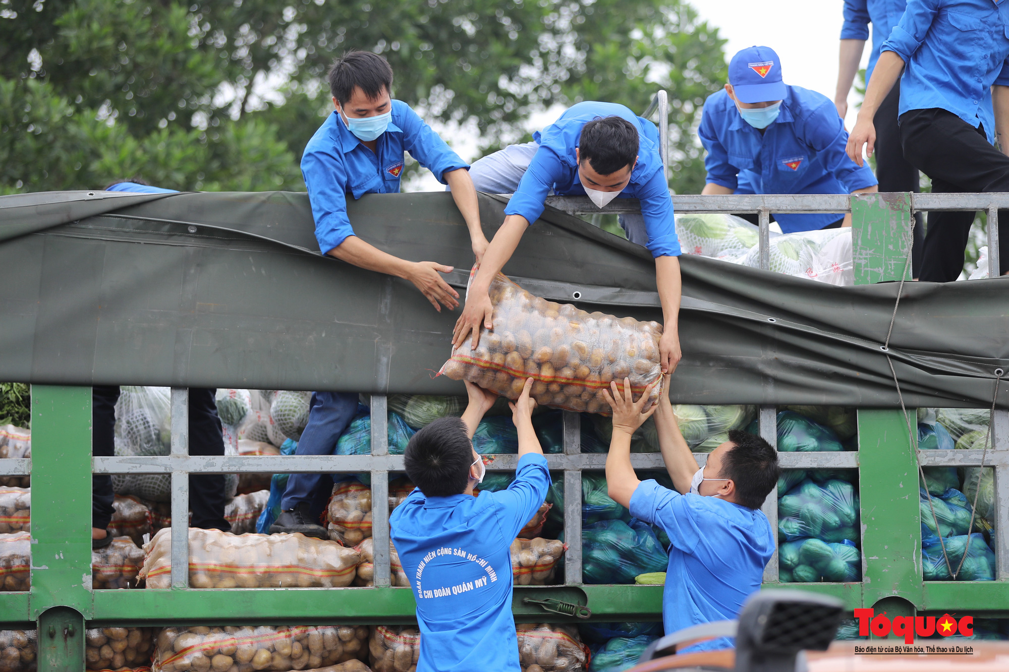 15 tấn rau của quả ngon nổi tiếng được Lào Cai gửi tặng Hà Nội chống dịch - Ảnh 7.