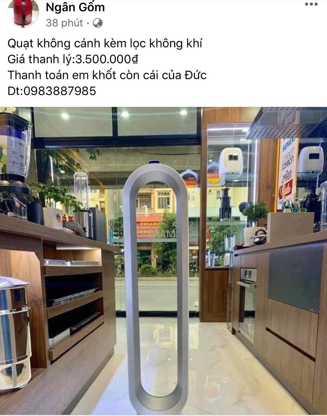 Fanpage Ngân Gốm vẫn công khai đăng bài bán hàng sau khi bị tố lừa đảo chiếm đoạt tài sản - Ảnh 1.