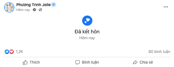 Phương Trinh Jolie tuyên bố đã kết hôn với bạn trai kém tuổi, tiết lộ luôn thời gian đám cưới - Ảnh 2.
