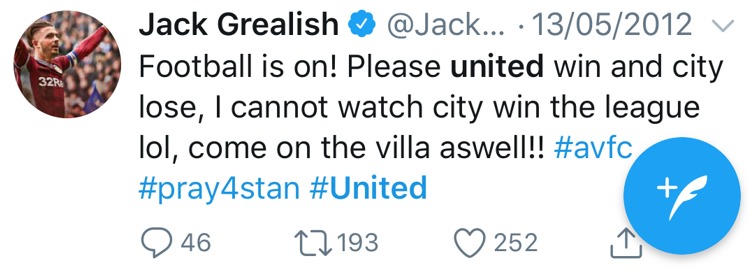 Grealish xóa tweet &quot;dìm hàng&quot; Manchester City - Ảnh 1.