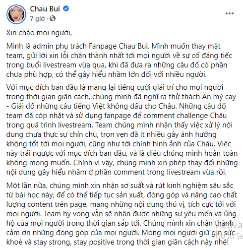 Châu Bùi chơi đố chữ không dấu trên livestream, nội dung khiến cư dân mạng tranh cãi dữ dội vì &quot;xem tới đâu đỏ mặt tới đấy&quot; - Ảnh 4.