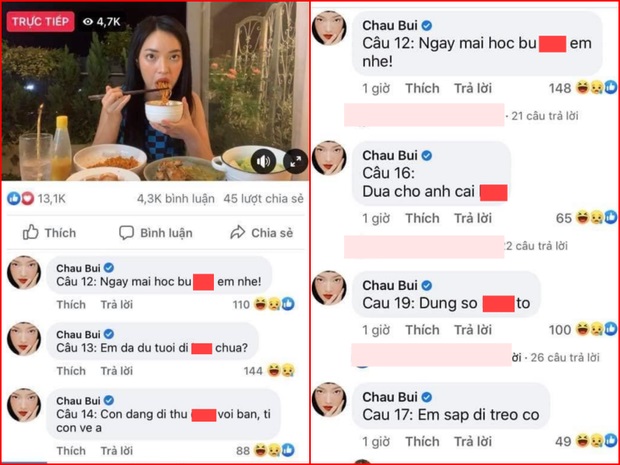 Châu Bùi chơi đố chữ không dấu trên livestream, nội dung khiến cư dân mạng tranh cãi dữ dội vì &quot;xem tới đâu đỏ mặt tới đấy&quot; - Ảnh 3.