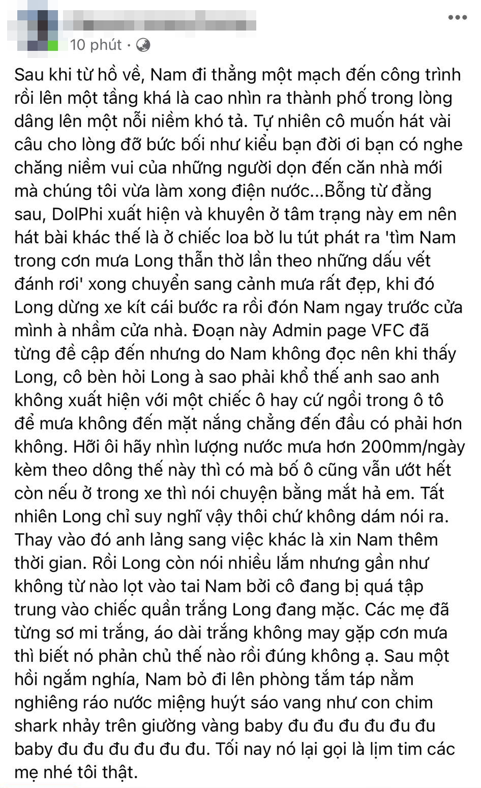 Hương vị tình thân: Ê kíp tiết lộ Nam &quot;nằm nghiêng ráo nước&quot; chờ Long nhưng fan chỉ soi quần trắng đi mưa của nam chính - Ảnh 1.