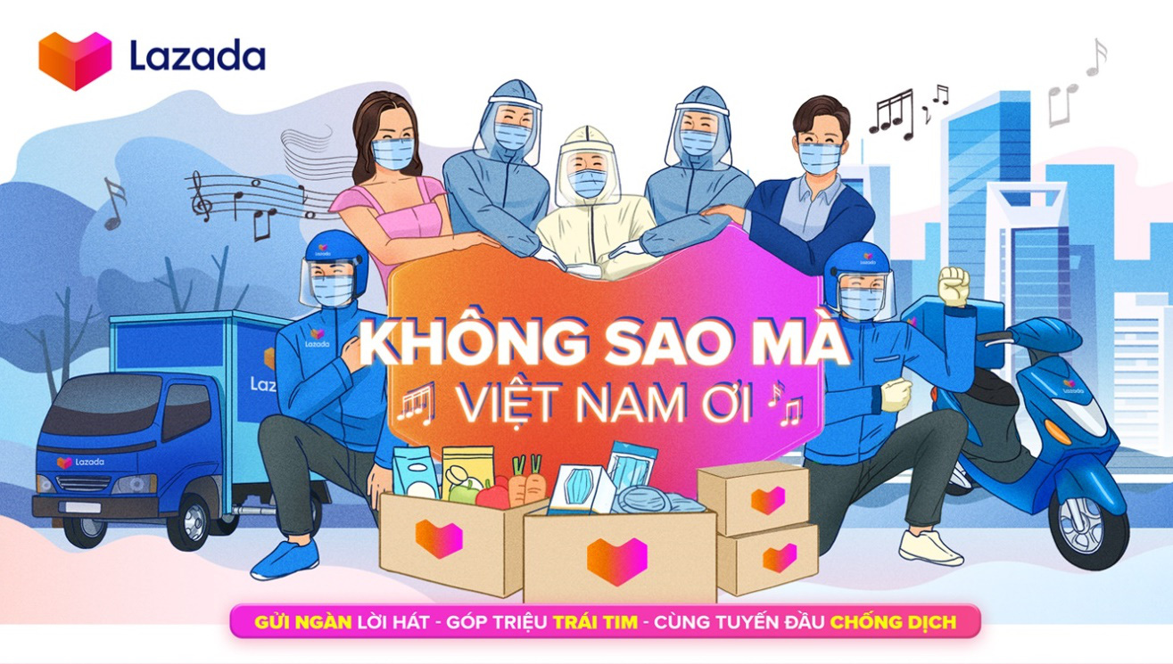 “Không Sao Mà Việt Nam Ơi” - Lời nhắn gửi lan tỏa năng lượng “hồng” cho ngày giãn cách an yên, tích cực - Ảnh 1.