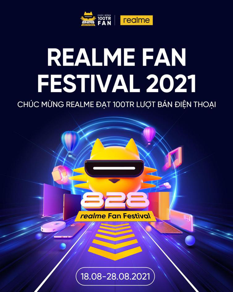 Tháng 8 sôi động với chuỗi sự kiện có một không hai trong realme Fanfest 2021 - Ảnh 1.