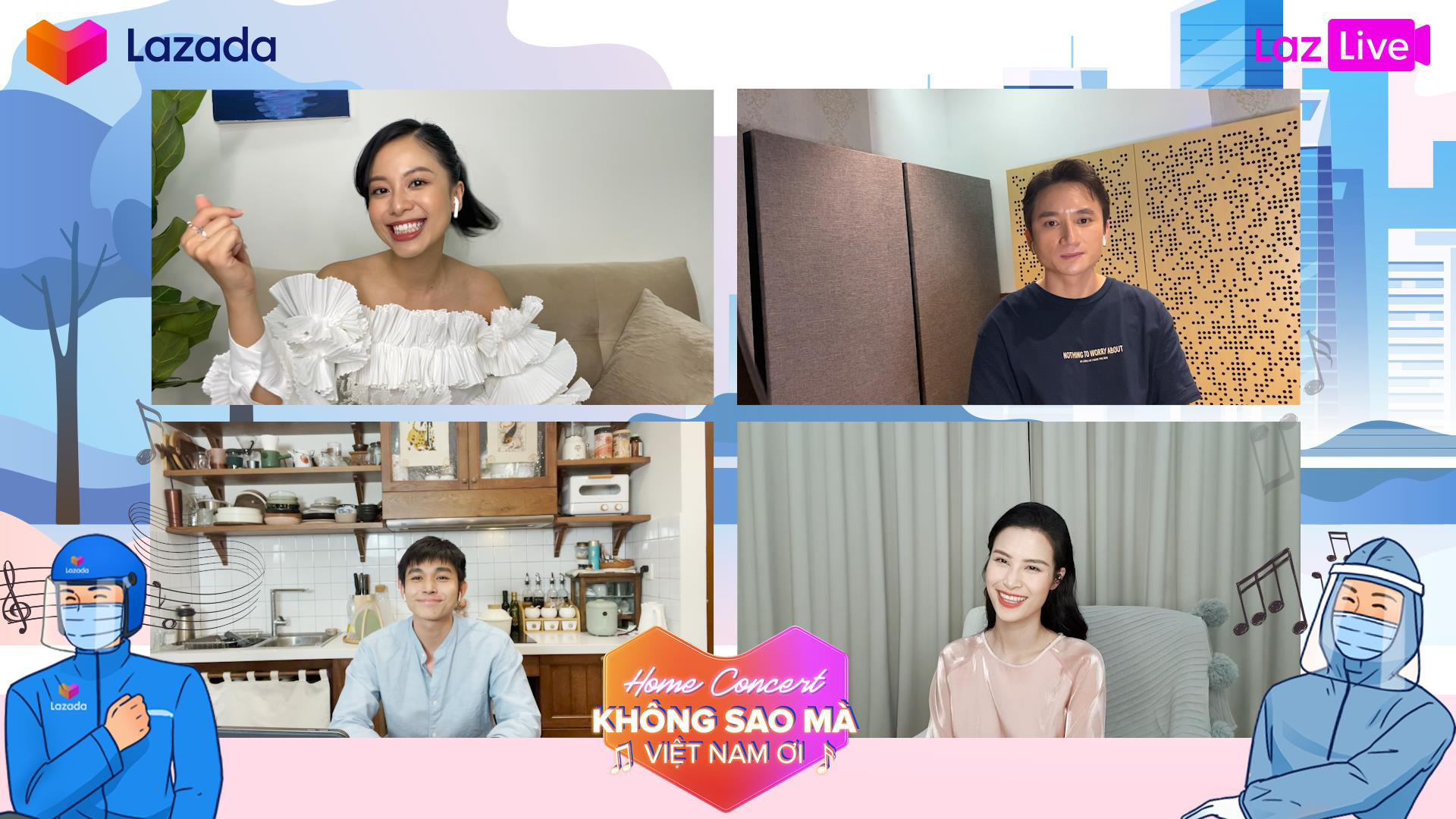 “Không Sao Mà Việt Nam Ơi” - Lời nhắn gửi lan tỏa năng lượng “hồng” cho ngày giãn cách an yên, tích cực - Ảnh 3.