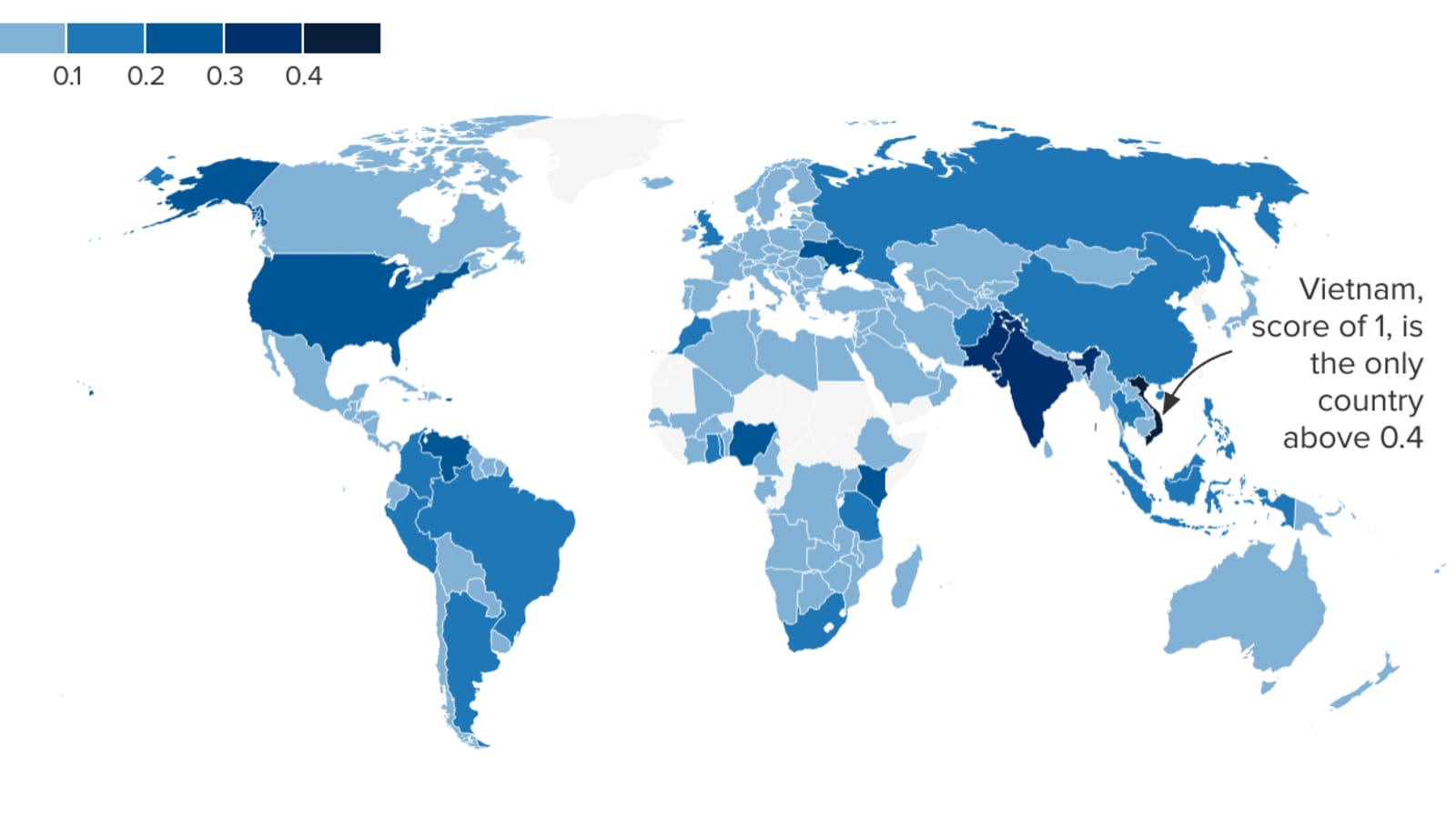 Bản đồ phát triển của tiền điện tử trên khắp thế giới - Ảnh 1.