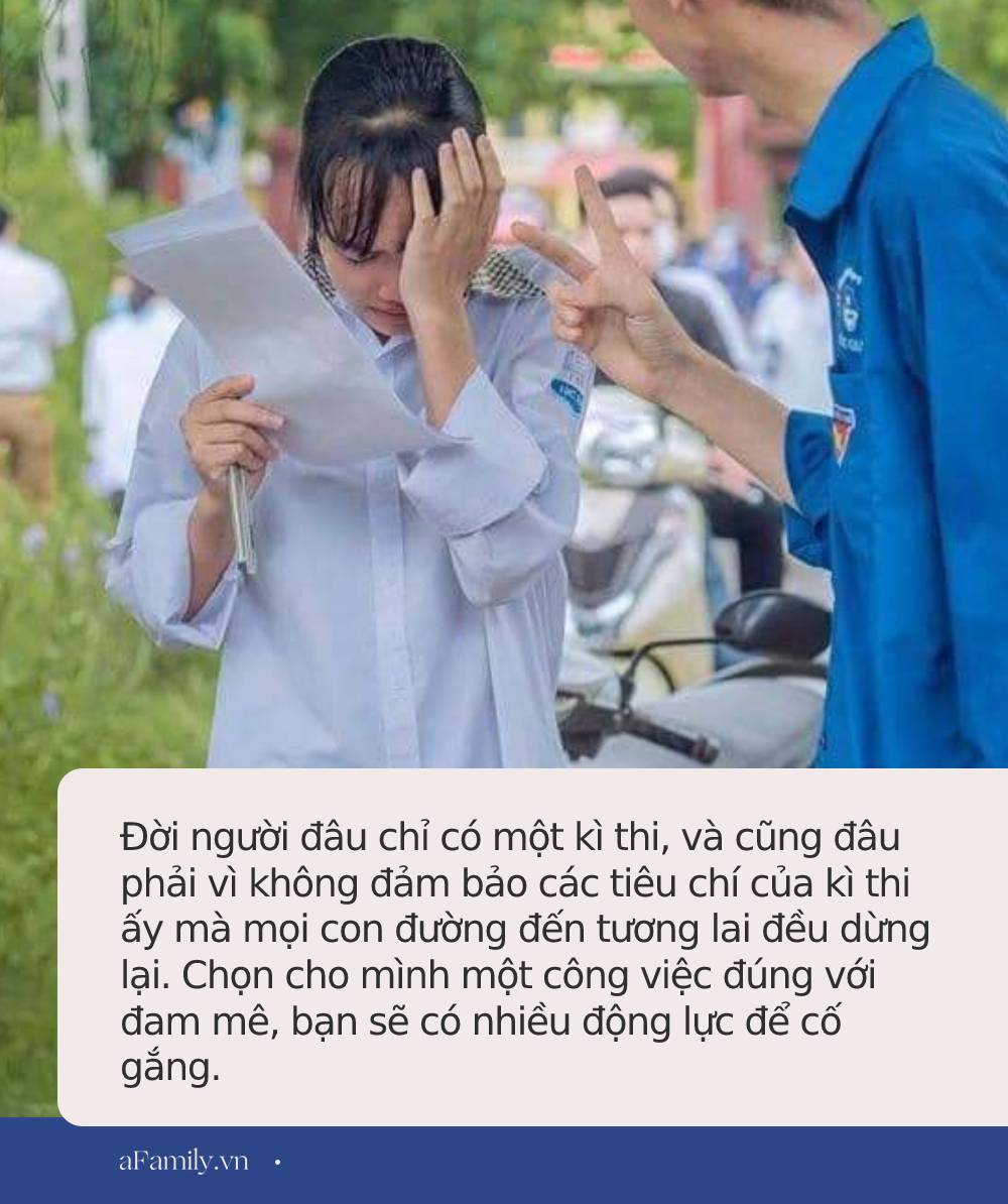 Gửi sĩ tử 2k3: Trượt đại học chẳng đáng sợ như ngày tận thế, suy cho cùng đời người đâu chỉ có 1 kỳ thi! - Ảnh 3.