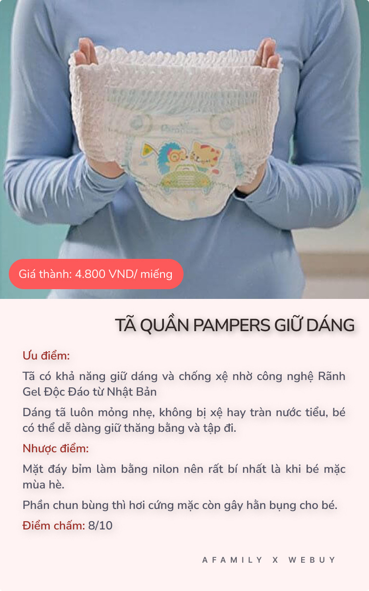 Review nhanh 5 loại bỉm được đánh giá cao trên thị trường, lần đầu làm mẹ không nên bỏ qua! - Ảnh 5.