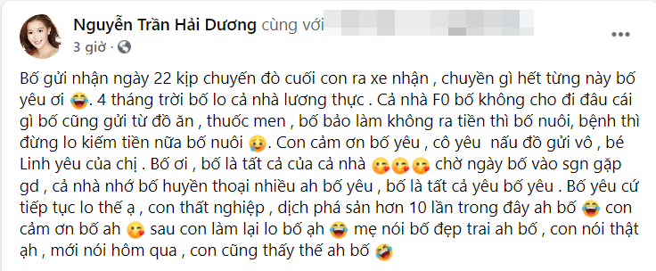 Cả gia đình một Hoa hậu nhiễm Covid-19, tự điều trị tại nhà - Ảnh 1.